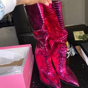 Paris Texas boots worn one time “